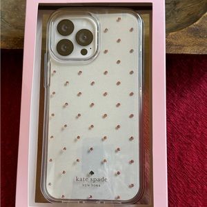 New Kate Spade New York protective case for iPhone 13 & 12 Pro Max.